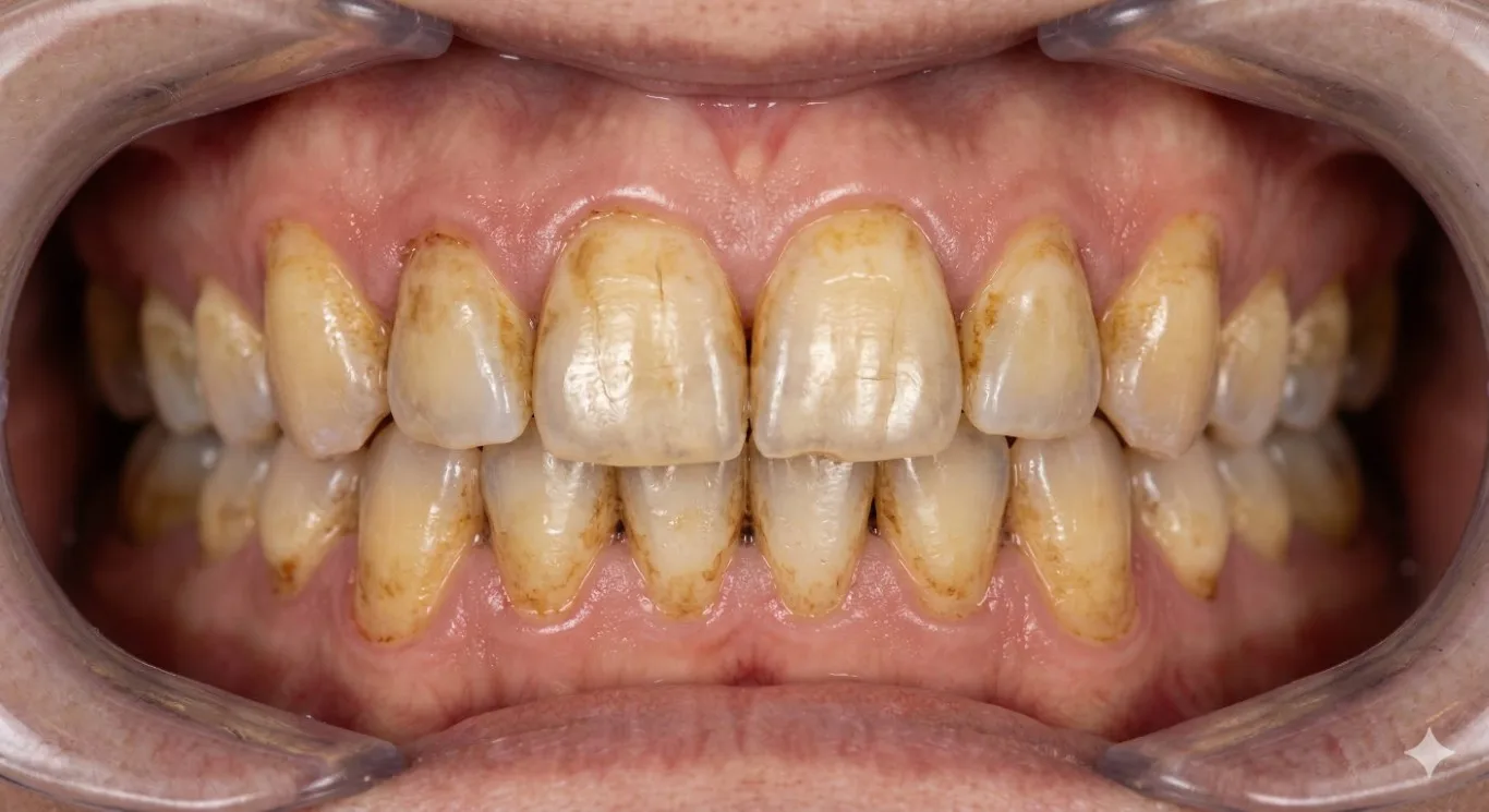 Before Teeth Whitening